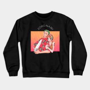 Zoro Nami One Piece Crewneck Sweatshirt